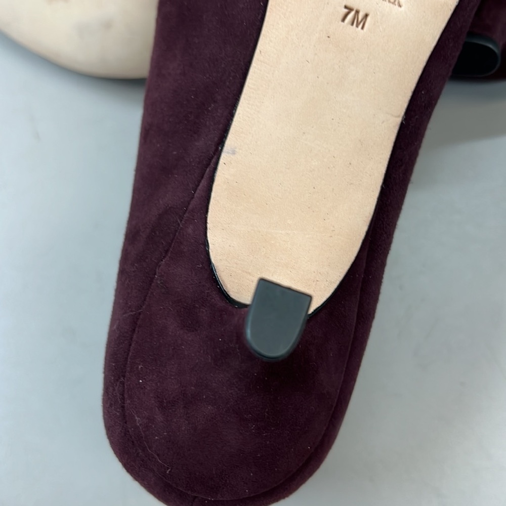 NWT,KATE SPADE
Dale Kitten Heels In Deep Russet,deep russet. - Picture 8 of 15